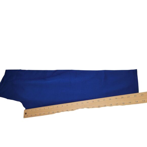 Core 10 Women All Day Comfort High-Waist Side Pocket Capri Yoga Legging Blue L - Picture 10 of 11